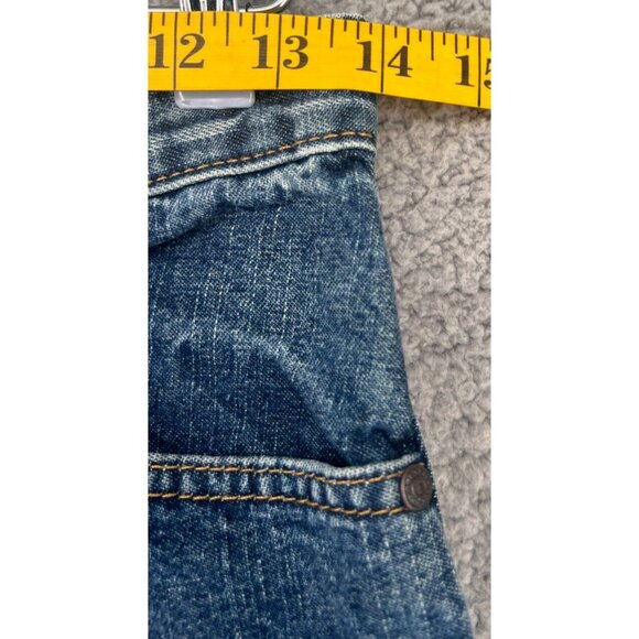 Arizona Jeans Relaxed Youth Boys Dark Wash Denim Jeans Size 16 Regular - Picture 4 of 11